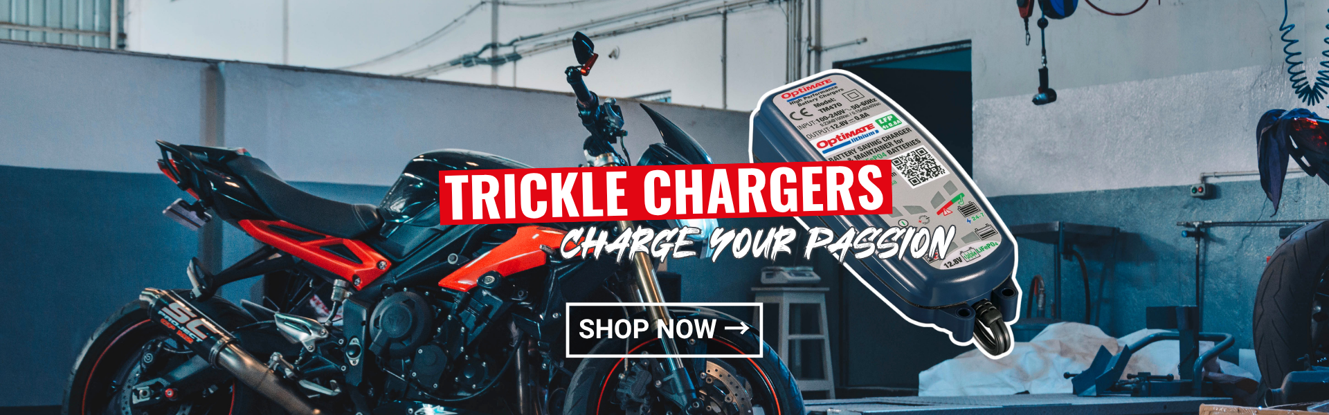 Trickle chargers